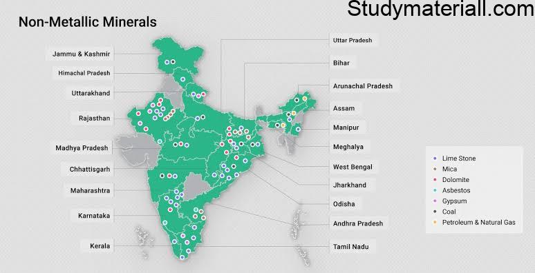 Top Mineral Production states in india 2