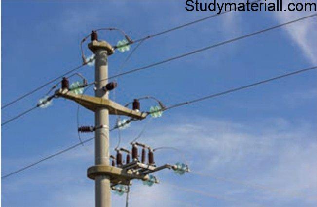 Types of poles - Wooden poles, Concrete poles, Tubular steel poles, Latticed steel tower 2